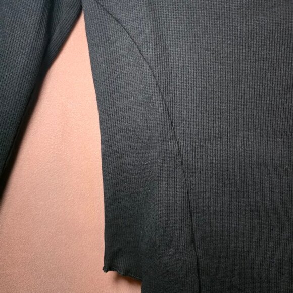 NWT FREE PEOPLE Cuff It Lace Top Black L - Picture 6 of 12